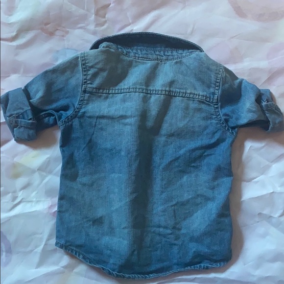 H&M Denim Button up shirt - Picture 2 of 3